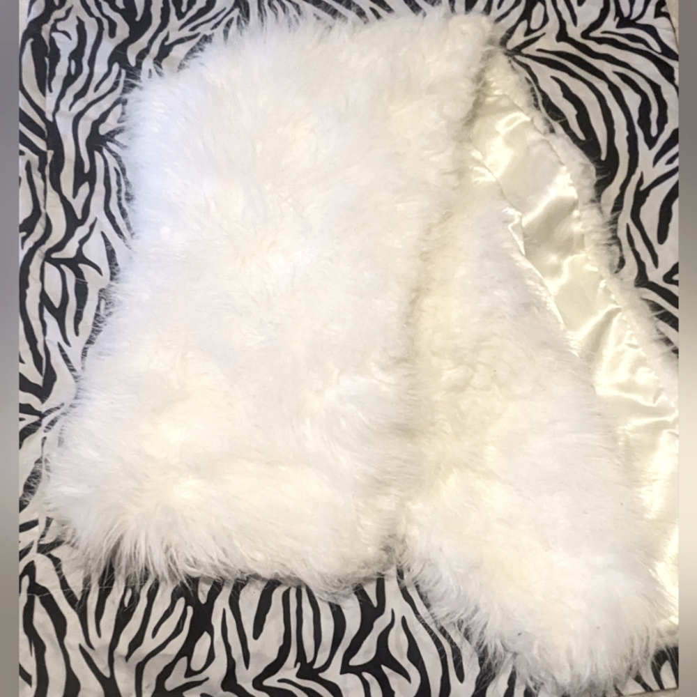 Faux fur scarf